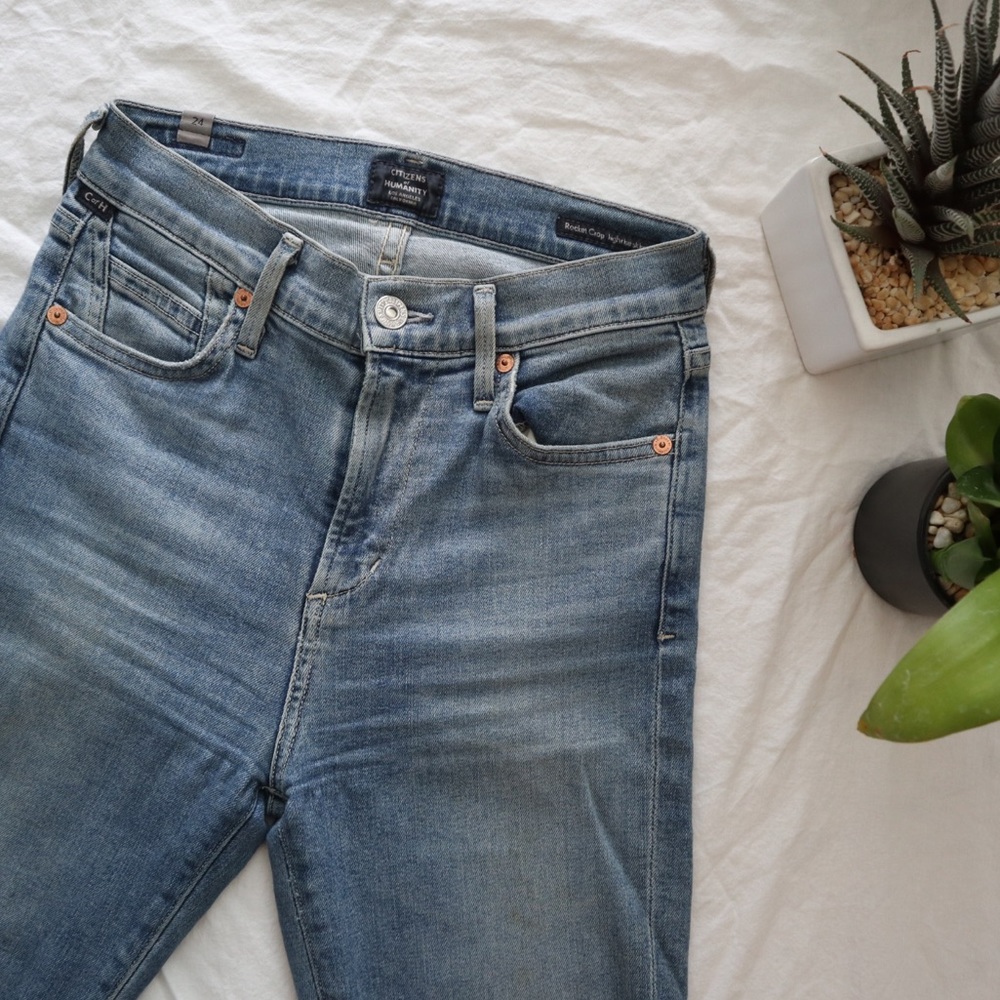 CITIZENS OF HUMANITY Rocket Crop High Rise Skinny Jeans